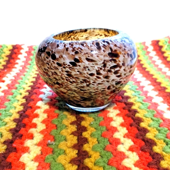 Italian style glass candle vessel / goody jar - Picture 1 of 9